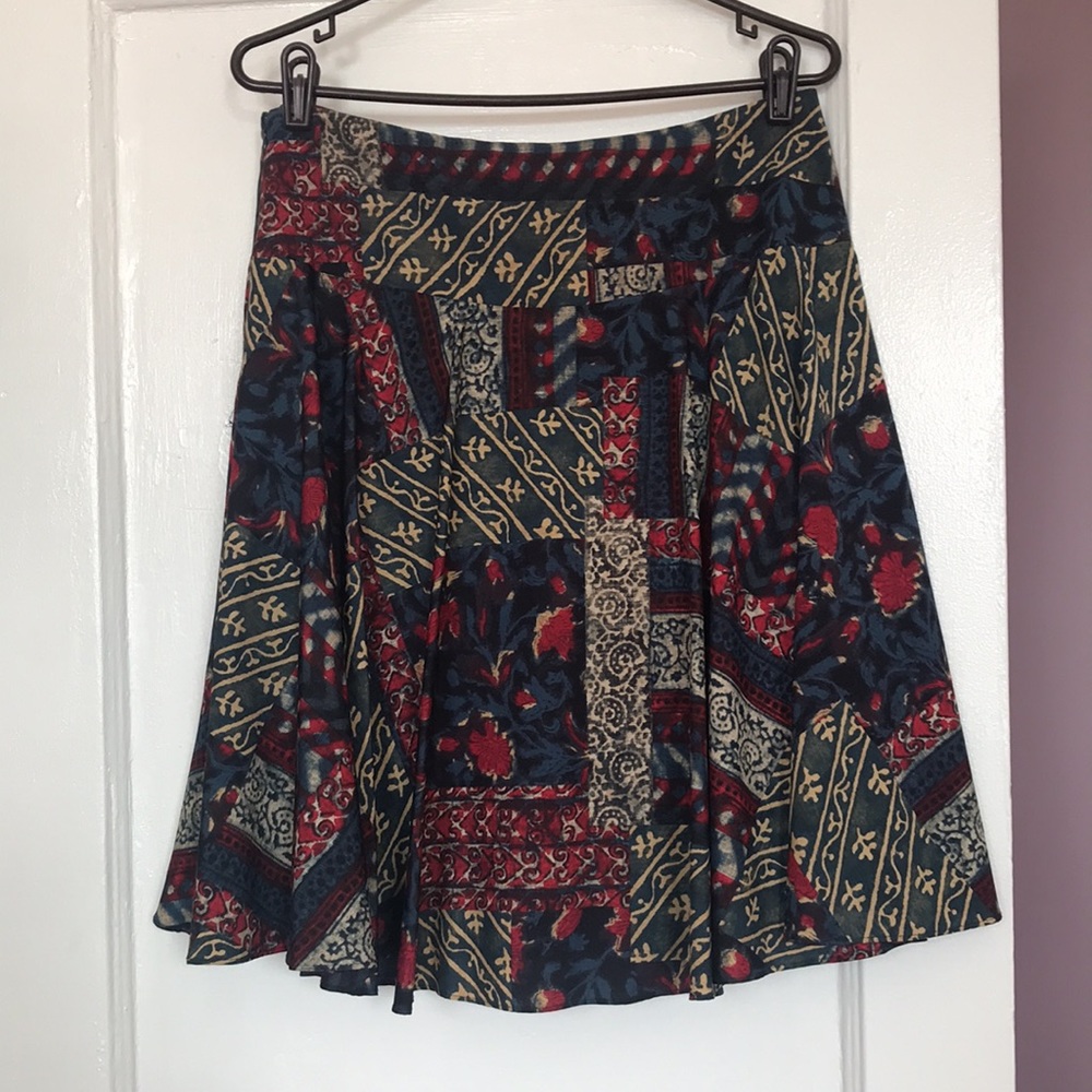 Ralph Lauren patterned skirt, 10P